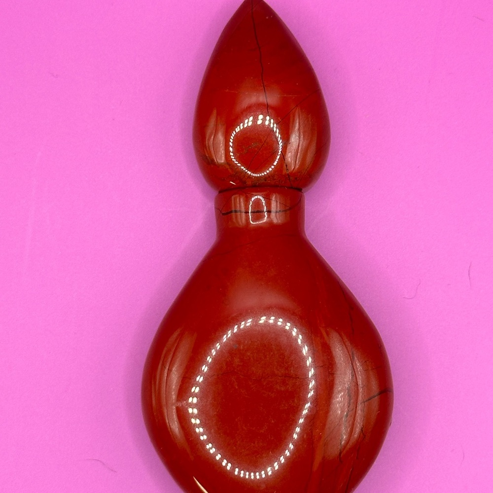 Beautiful Red Jasper Perfume Bottle